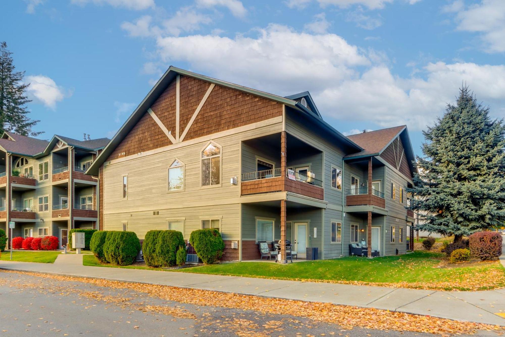 Modern Coeur Dalene Getaway Condo Walk Downtown! Coeur d'Alene Eksteriør billede