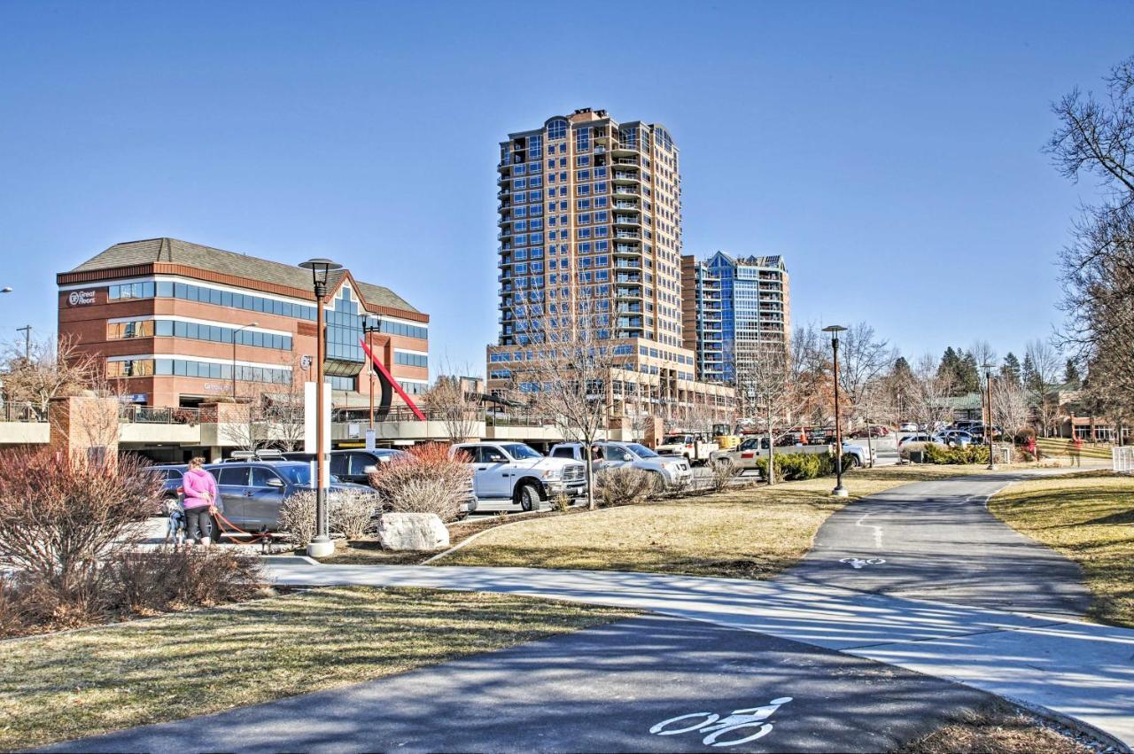 Modern Coeur Dalene Getaway Condo Walk Downtown! Coeur d'Alene Eksteriør billede